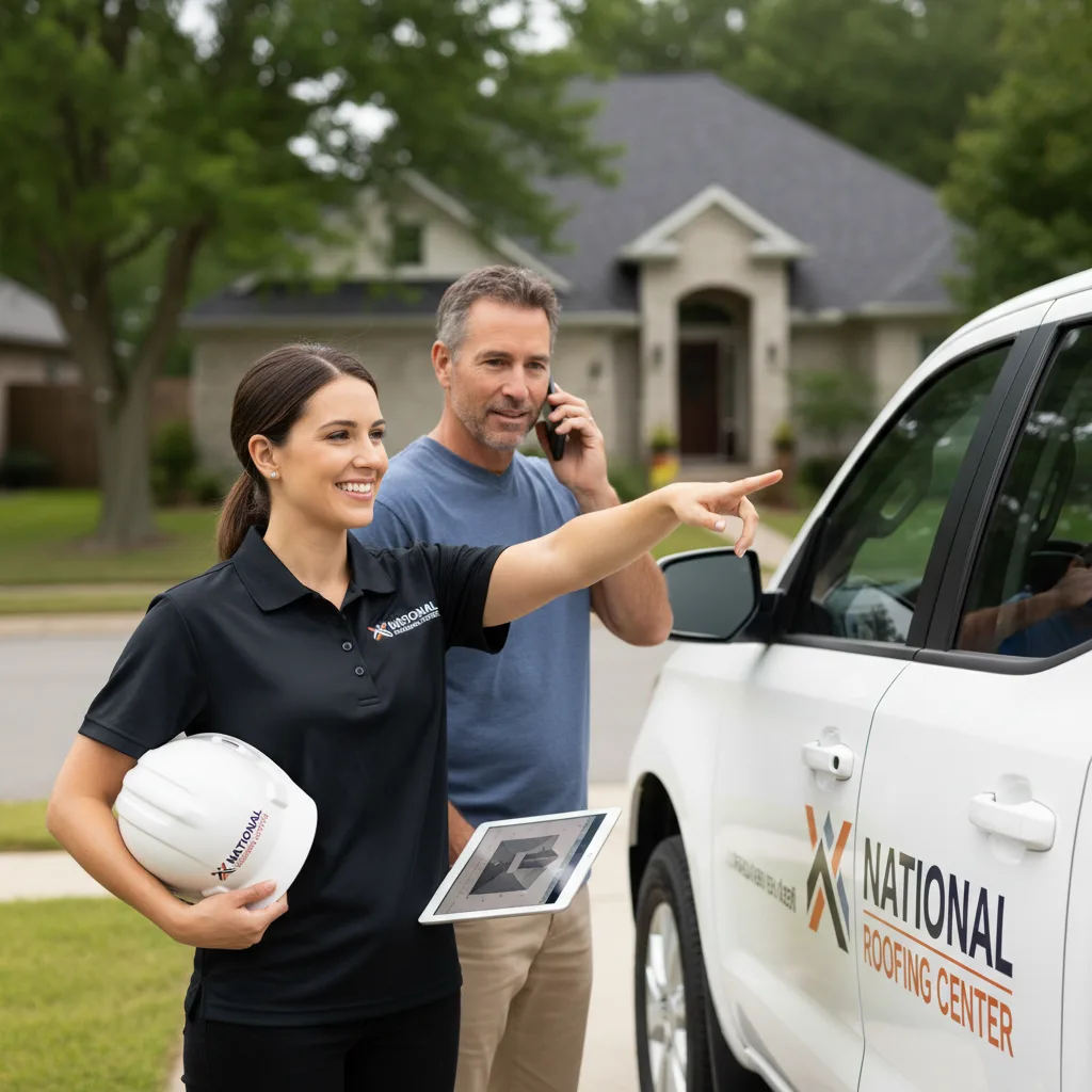 National Roofing Center customer support in Sarcoxie